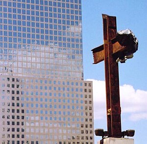 Ground Zero Cross at the World Trade Center si...