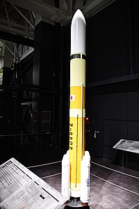 H3 rocket model in Kakamigahara Aerospace Science Museum November 8, 2019 02.jpg