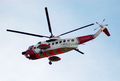 A Her Majesty's Coastguard helicopter taken over Dorset