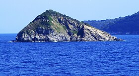 L'île vue du nord