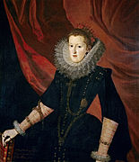 Juan Pantoja de la Cruz: Margarethe von Österreich, Königin von Spanien, 1607