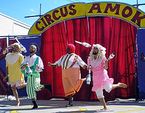 Circus Amok Jugglers by David Shankbone, New Y...