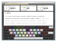 Description de l'image KTouch Typewriting Trainer.png.