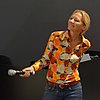 Karin Betz gab eine gelungene Performance auf der Frankfurter Buchmesse