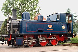 La 030T no 5 de 1929 (3252) du Museumstoomtram Hoorn-Medemblik (Pays-Bas).