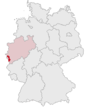 Lage des Kreises Aachen in Deutschland. 
 PNG