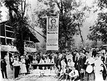 IWW members at a picnic in Seattle, 1919 Large group of IWW members at picnic, Seattle, Washington, July 20, 1919.jpg