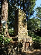 Stone Fireplace Built in 1917