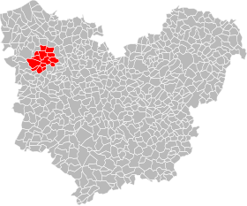 Localisation de Communauté de communes du Vièvre-Lieuvin