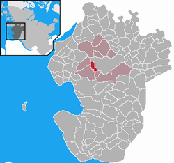 Kart over Lohe-Rickelshof