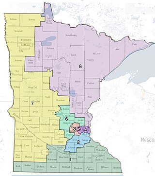 Minnesota's congressional districts from 2023 MN 2022 congressional districts.jpg