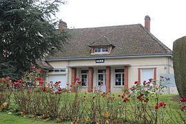 The town hall in Saint-Hilaire-de-Briouze