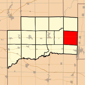 Localisation de Meridian Township