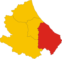 Provincia di Chieti – Mappa