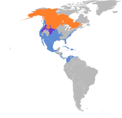 Mapa występowania