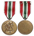 Медаль «В пам'ять 22 березня 1939 року». Ліворуч — лицьовий бік, праворуч — зворотний бік.
