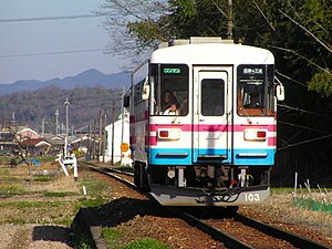 西這田駅付近