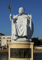 Monument of Iustinianus I, Flavius Petrus Sabbatius Iustinianus.