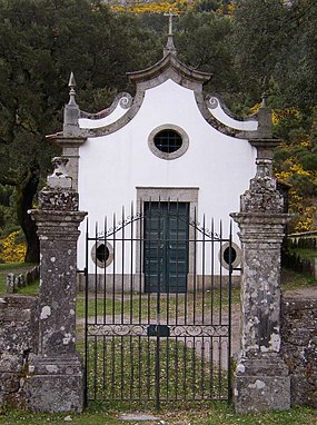 Santuário ou Mosteiro de São João de Arga, localizado em Arga de Baixo