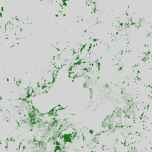 Canopy cover surrounding Madison, Wisconsin NLCD canopy MSN area.png