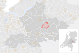 Locatie van de gemeente Brummen (gemeentegrenzen CBS 2016)