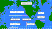 The National Weather Service areas of marine weather forecasting responsibility. NWSmarinezones.gif