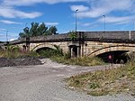 Blanka Cart Bridge, super parto de White Cart Water