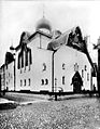 Kirche der Gottesmutter von Kasan (1908–1913, in den 1920er Jahren zum Wohnhaus umgebaut) des Gästehauses des Klosters der Gottesmutter von Kasan in Wyschni Wolotschok, Podresowa Uliza 14, St. Petersburg