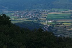 Belá nad Cirochou ze Sninského kameňa