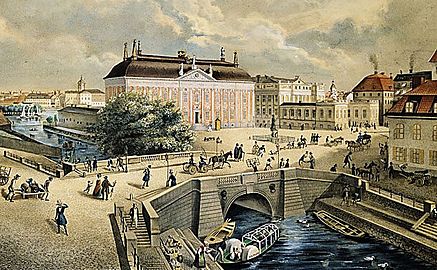 Riddarholmsbron 1841