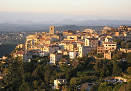 The old village of Saint-Jeannet