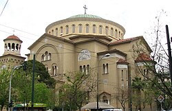 The cathedral of Agios Panteleimonas