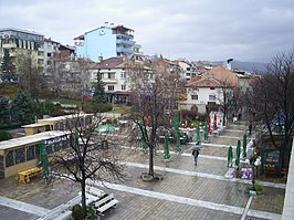 Het centrum van Sandanski, 2005