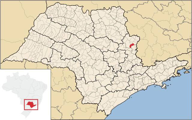 Localização de Vargem Grande do Sul em São Paulo