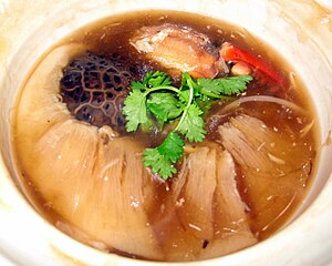 English: whole-shaped Shark fin Stew, Chinese ...