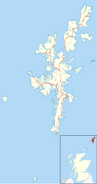 RRH Saxa Vord is located in Shetland