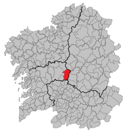 Rodeiro - Localizazion