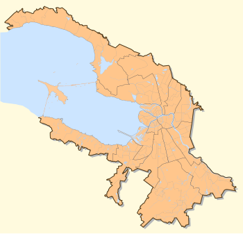 Location map Rusiye Sankt Peterburg