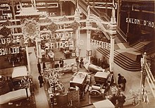 Stand Grégoire op de Salon de l'Automobile van 1910