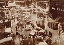 Stand Grégoire, au Salon de l'Automobile de 1910.