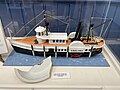 Model of paddle steamer Chicora
