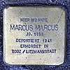 Stolperstein Fellnerstraße 5-7 Marcus Marcus