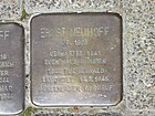 der Stolperstein für Ernst Neuhoff