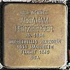 Stolperstein für Abraham Herzberger