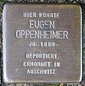 Stolperstein für Eugen Oppenheimer (Paulistraße 1)