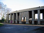 Haybarn and Rear Yard Walls 110 Metres East of Croxdale Hall