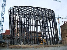 Construction site of the Oceaneum in Stralsund Stralsund, Baustelle Ozeaneum, 2 (2007-03-10).JPG