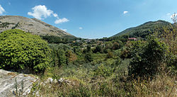 Skyline of Forchia