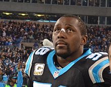 Davis in 2013 Thomas Davis panthers.jpg