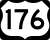 U.S. Highway 176 Connector marker